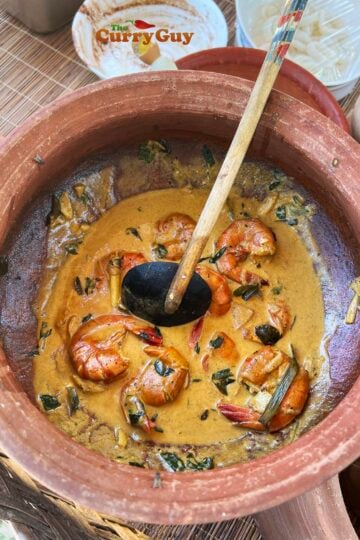 Prawn Curry Sri Lankan style