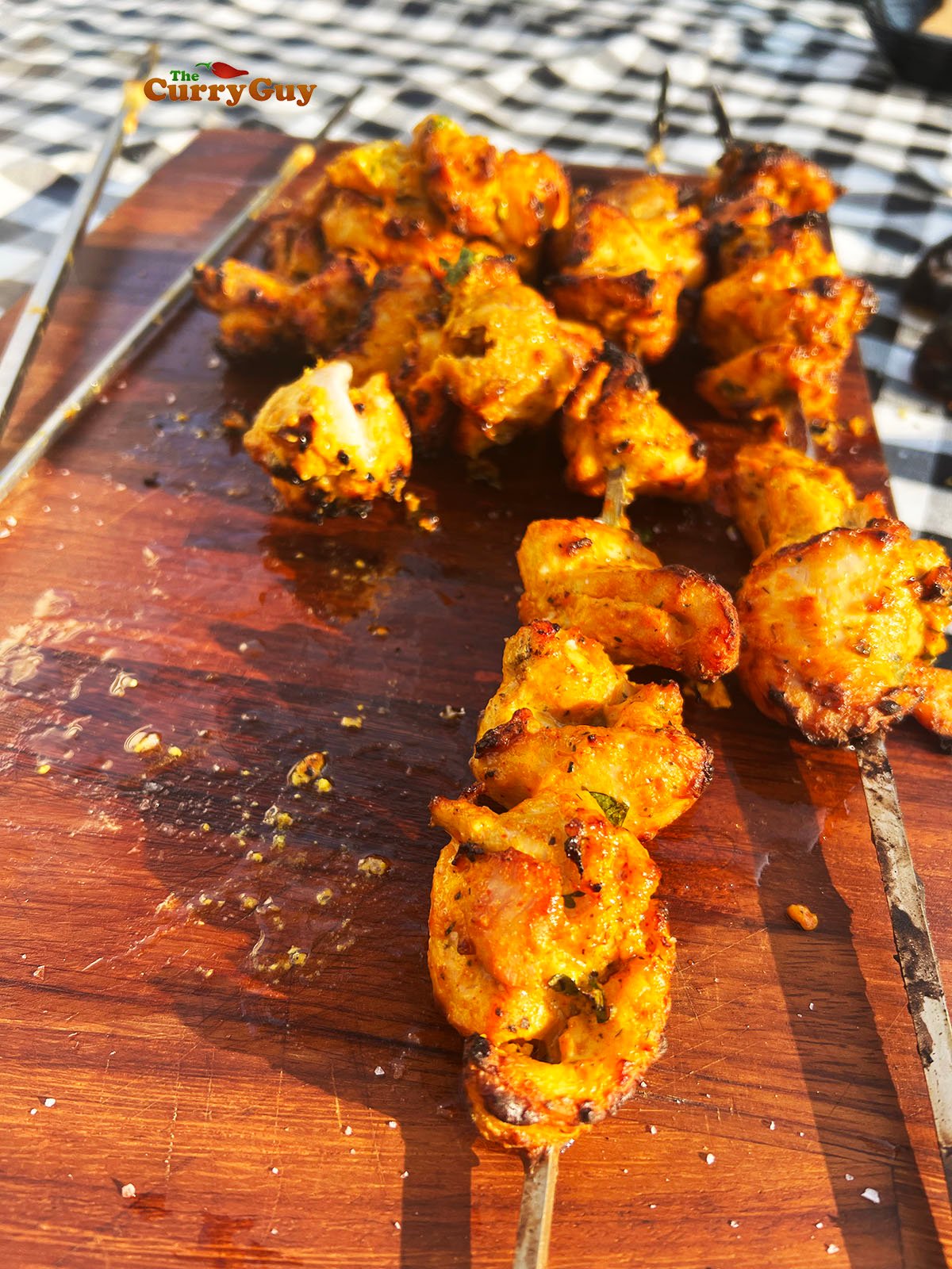 Afghani chicken kebab