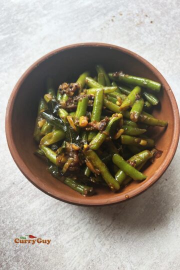 green bean curry