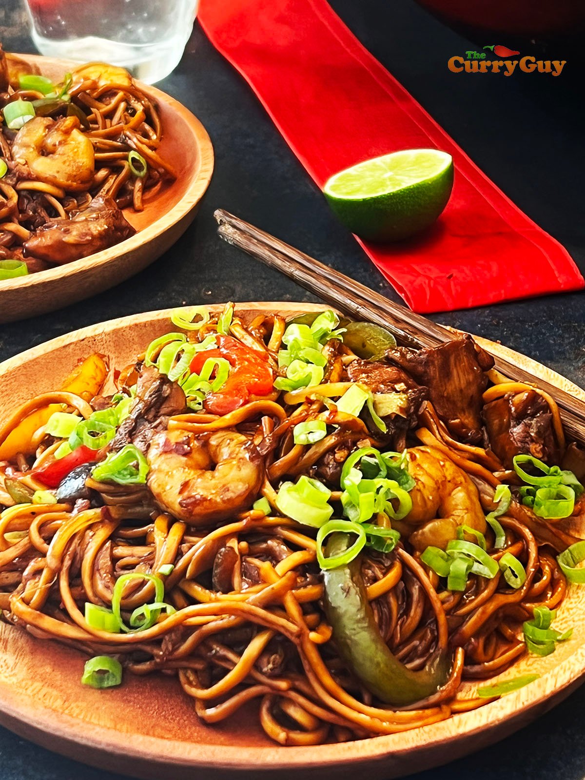 Spicy chicken chow mein