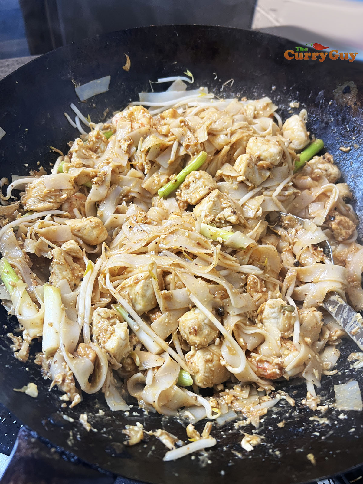 Pad Thai with peanut butter sauce