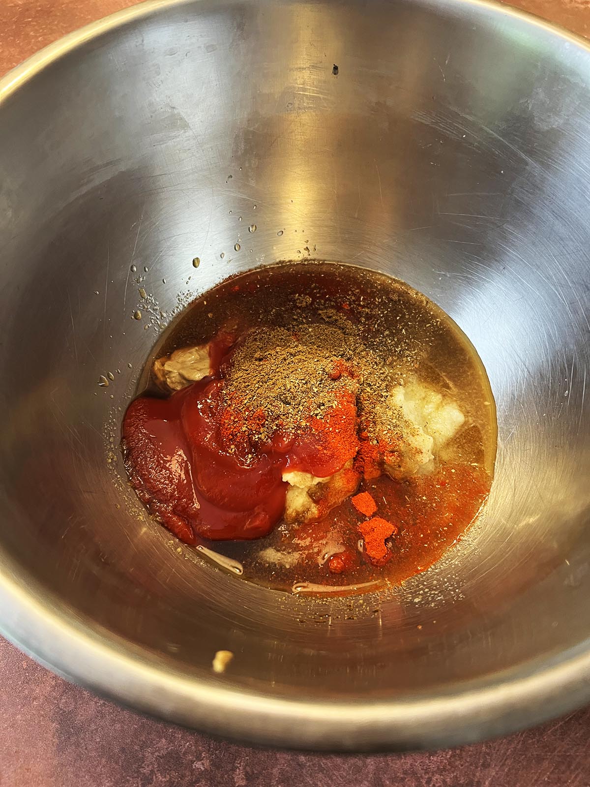 Marinade for shashlik chicken