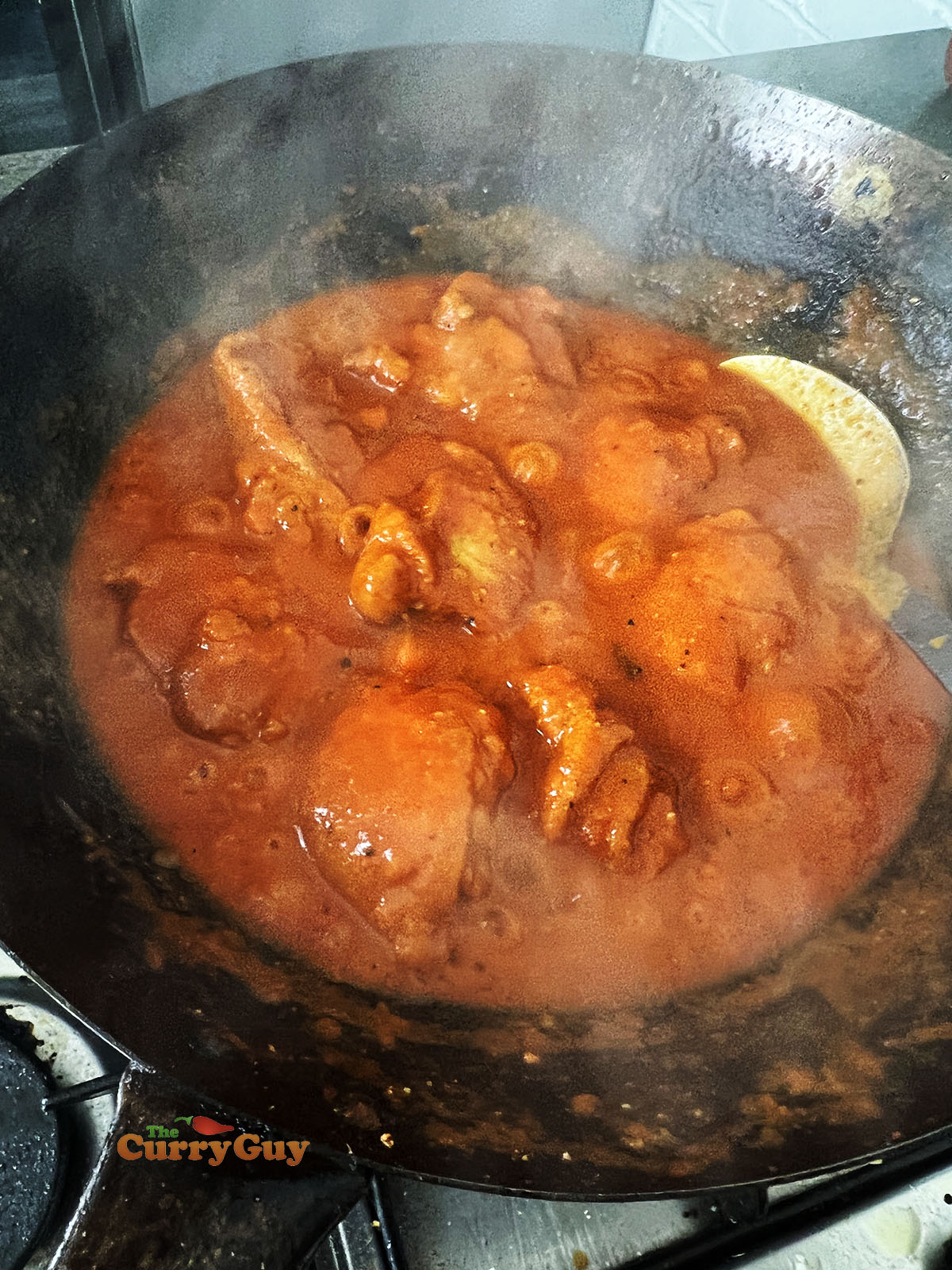 Finished ayam masak merah