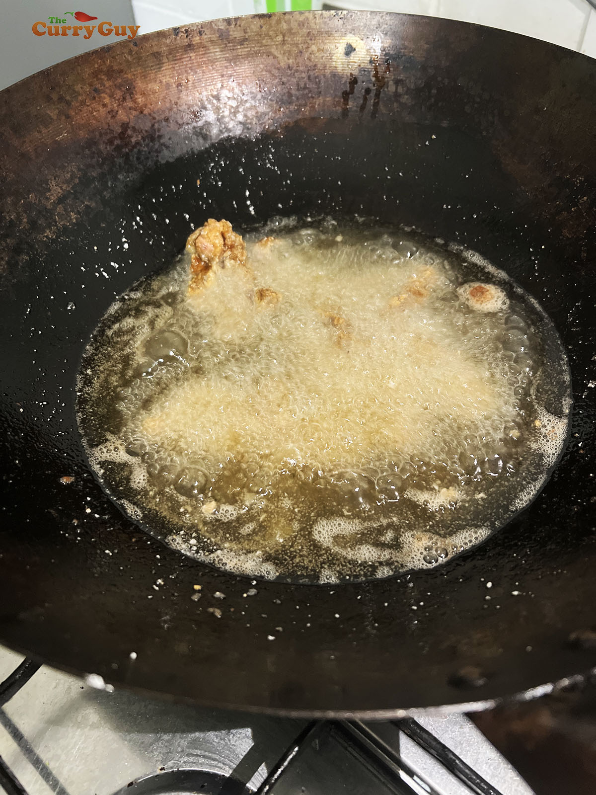 Beef frying