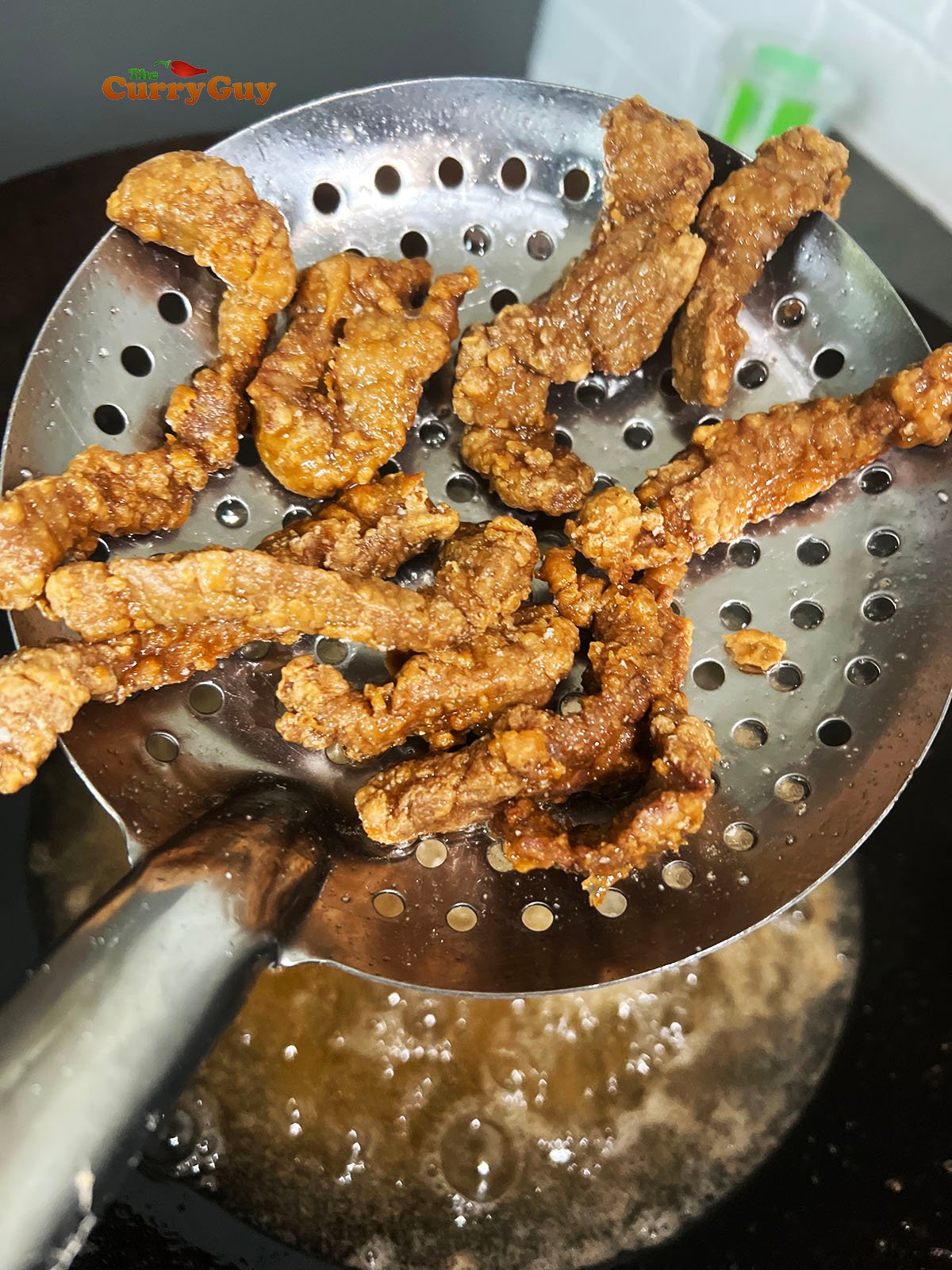 Crispy fried beef