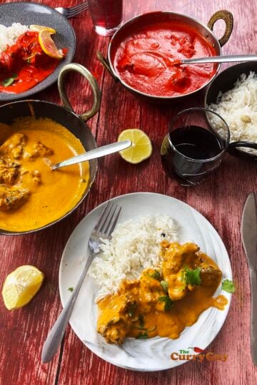 Chicken tikka masala from scratch