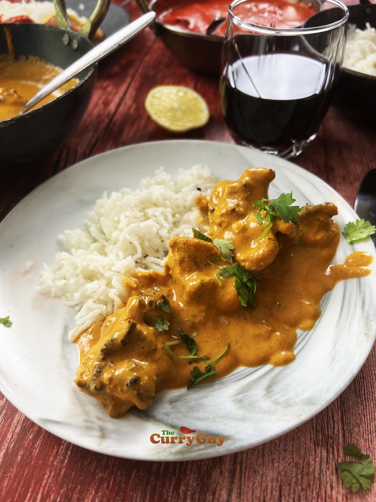 Chicken tikka masala from scratch