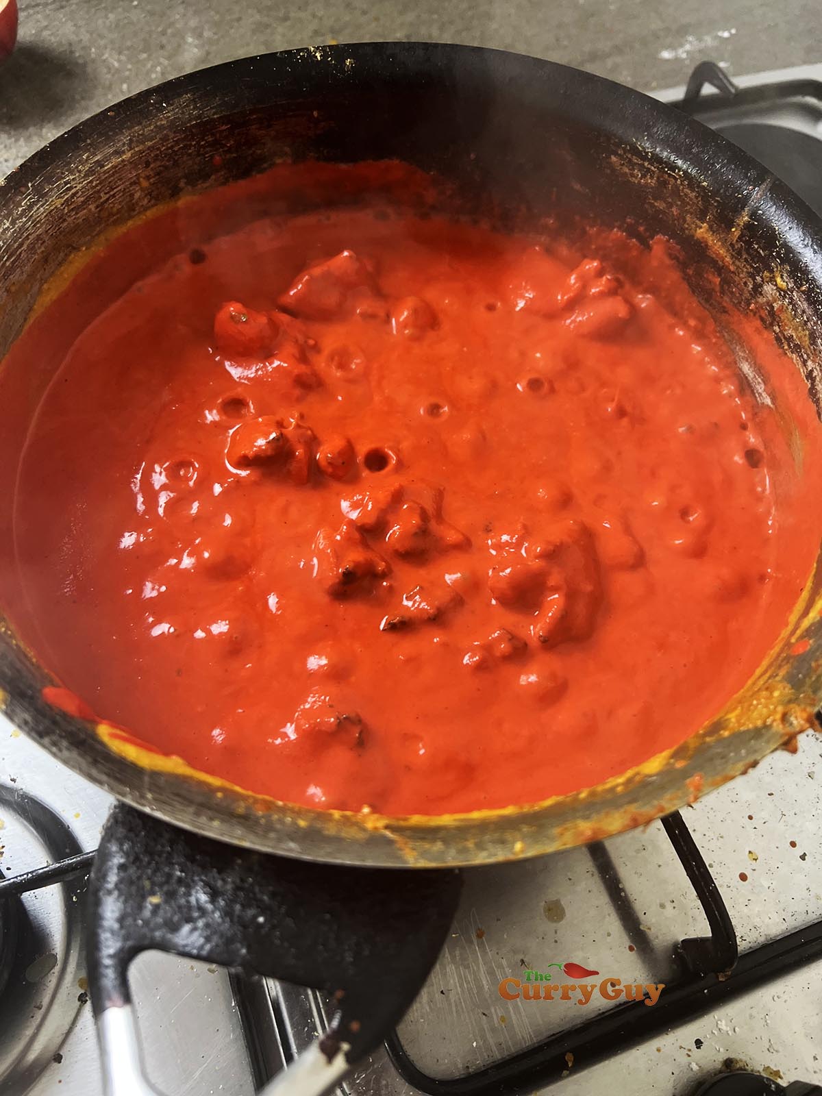 Chicken tikka masala from scratch