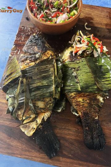 fried fish - ikan bakar