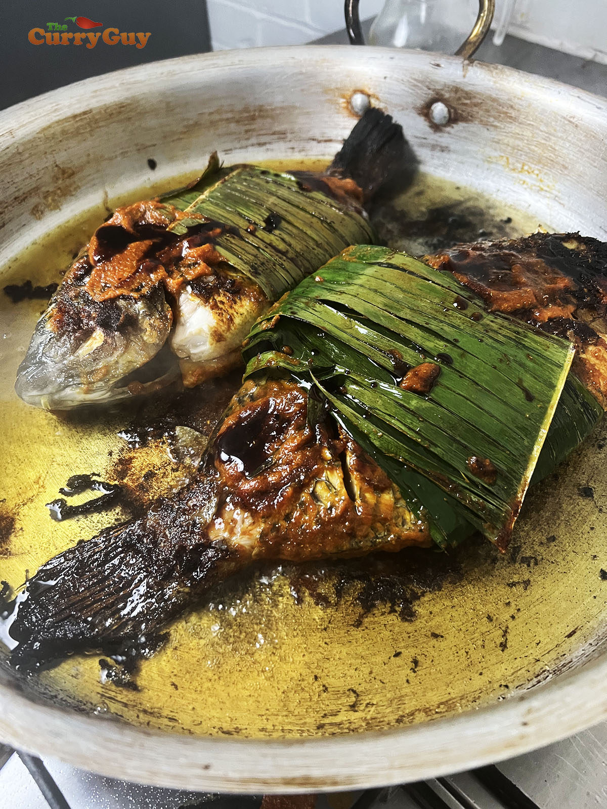 Fried fish Malaysian style.