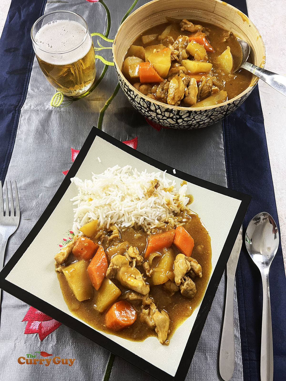 Japanese chicken curry