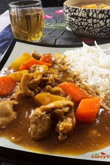 Japanese chicken curry