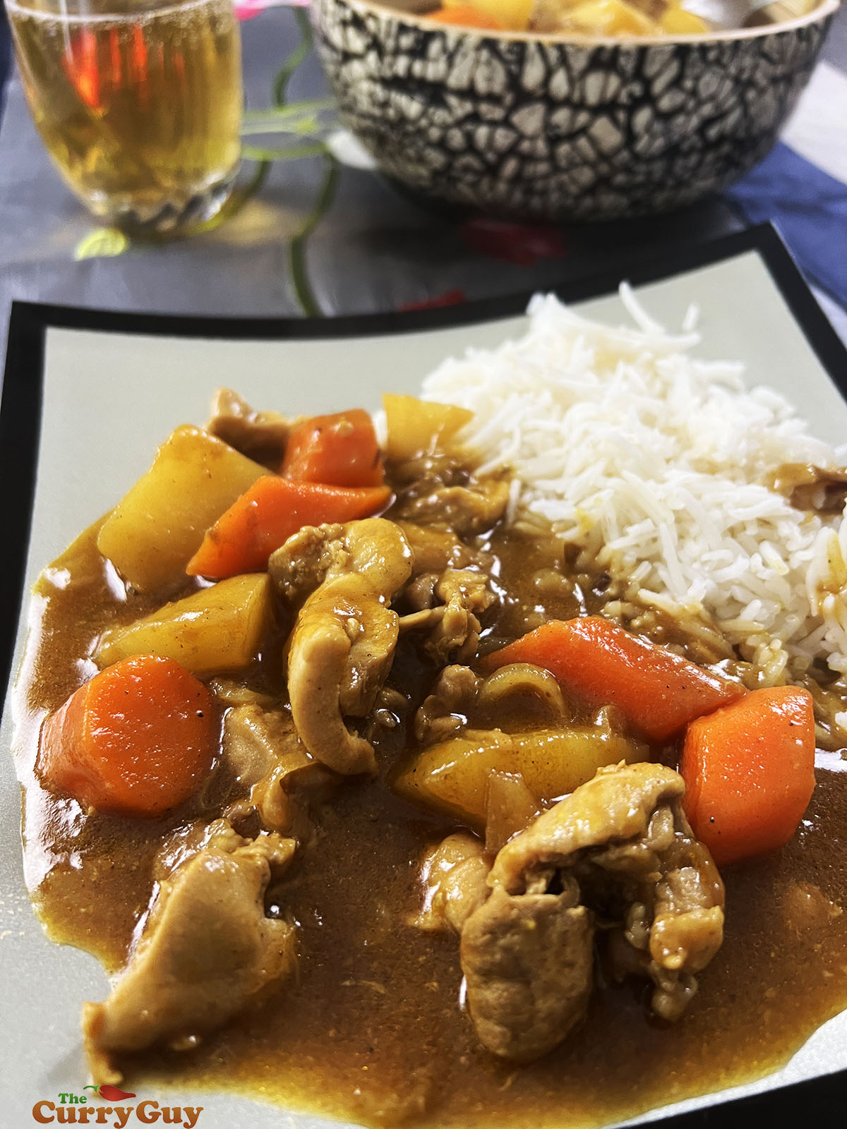 Japanese chicken curry