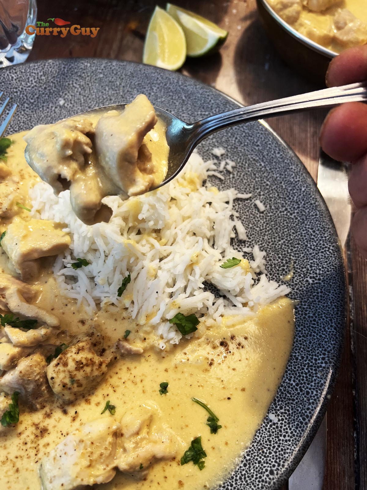 Chicken korma from scratch