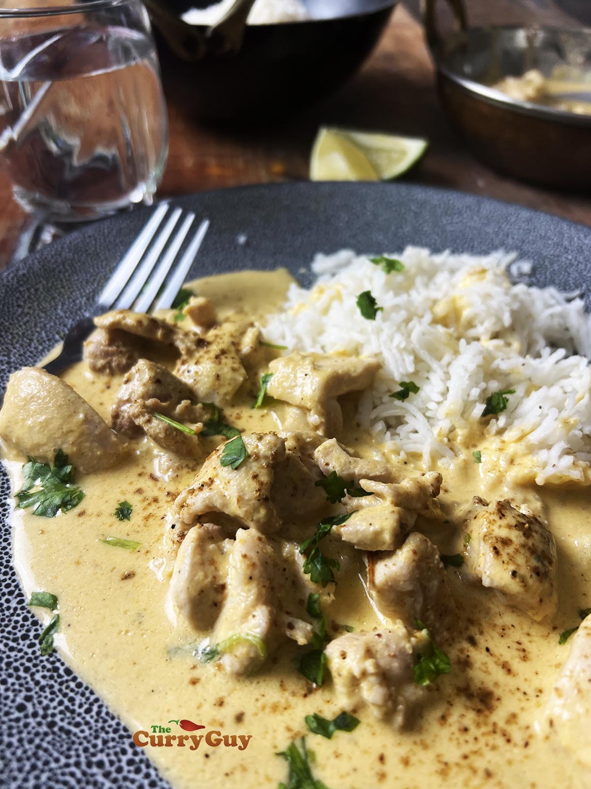 Chicken korma from scratch