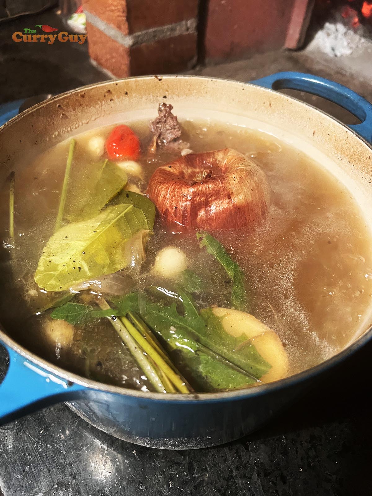 Finished bakso stock