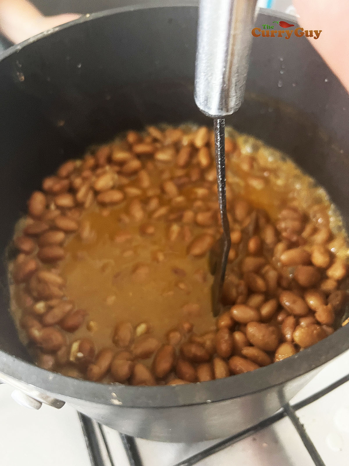 Smashing refried beans