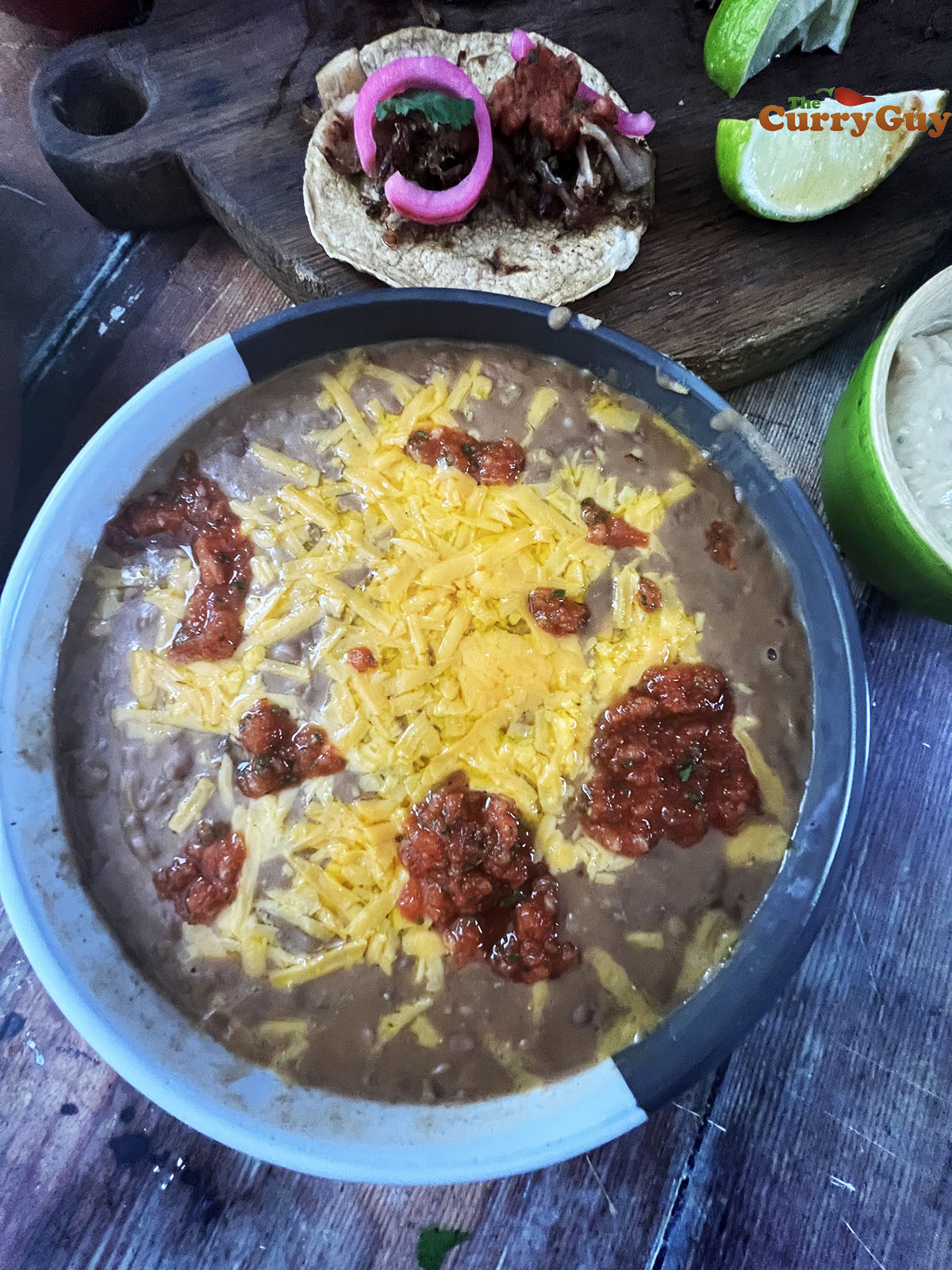 refried beans