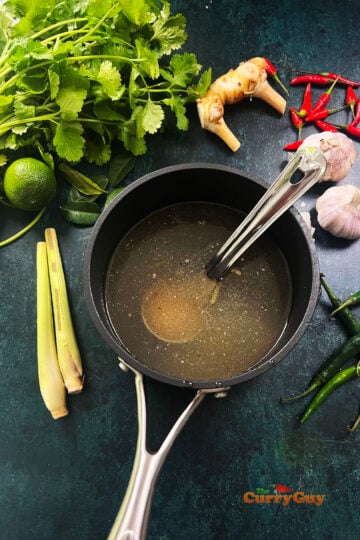 Thai chicken stock