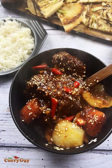 Korean braised beef stew