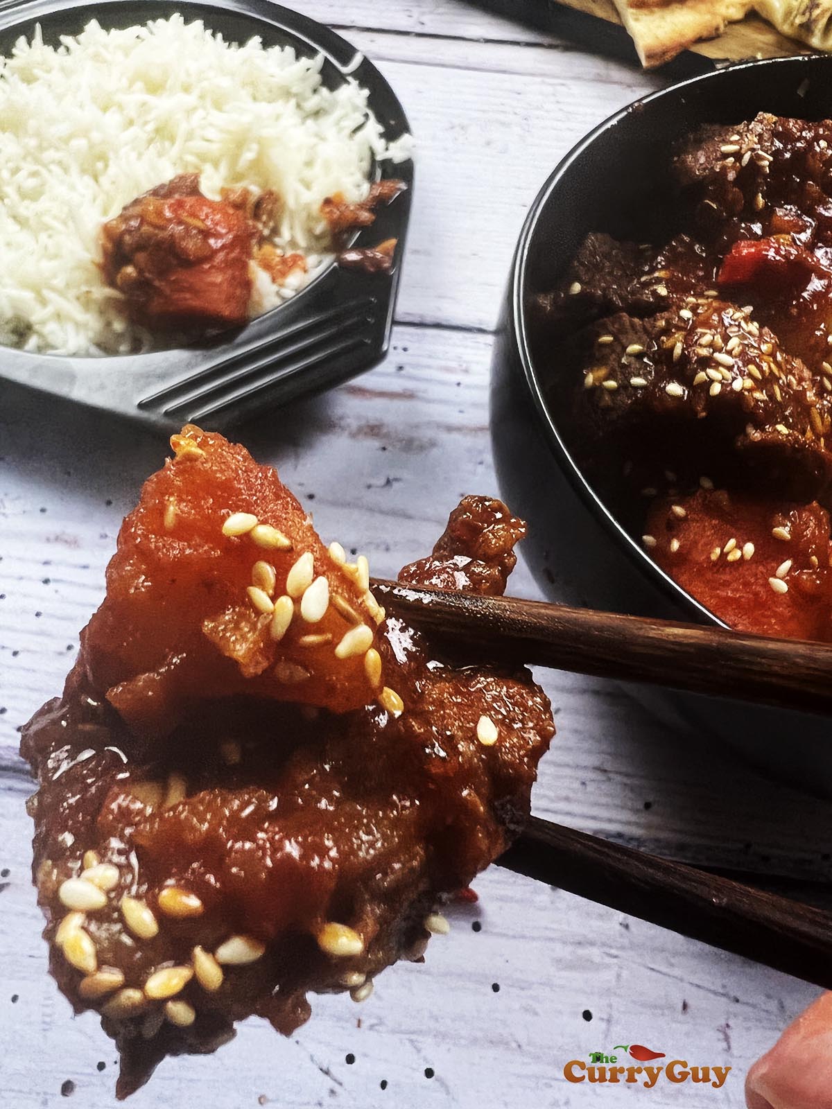Korean braised beef