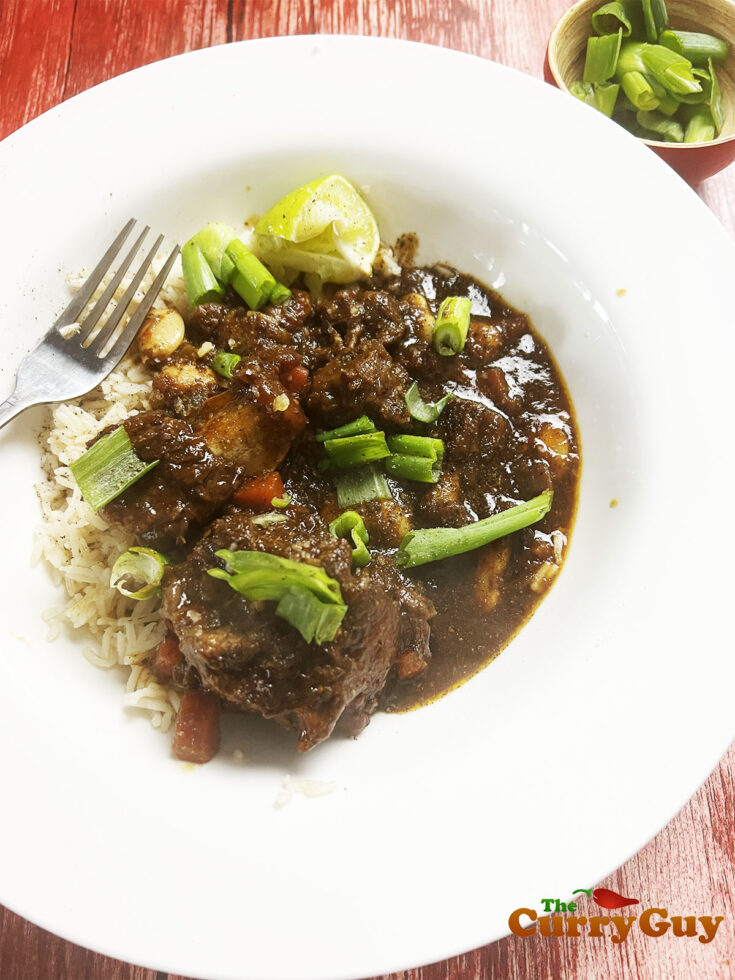 Jamaican oxtail stew
