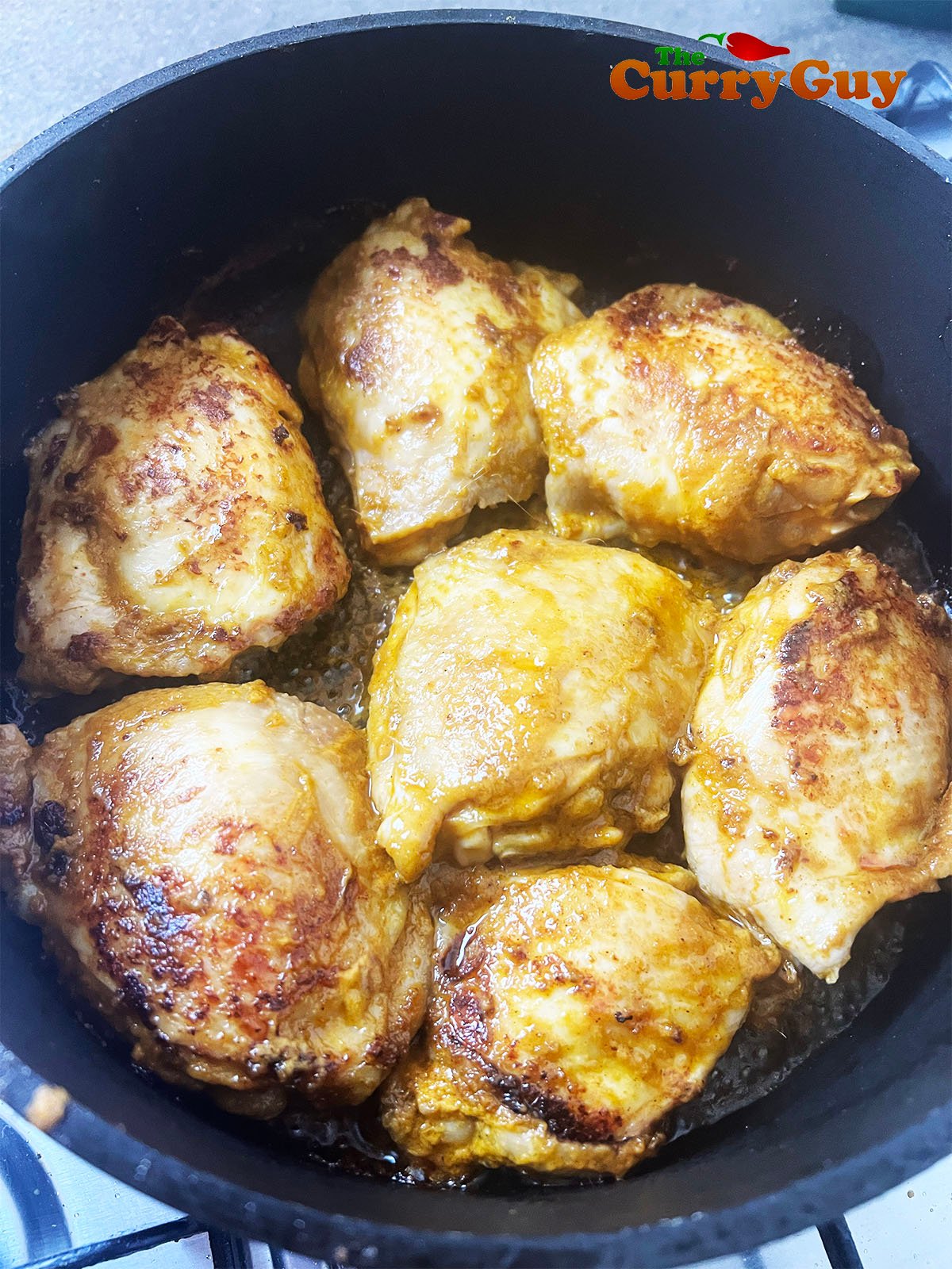 The flipped chicken.