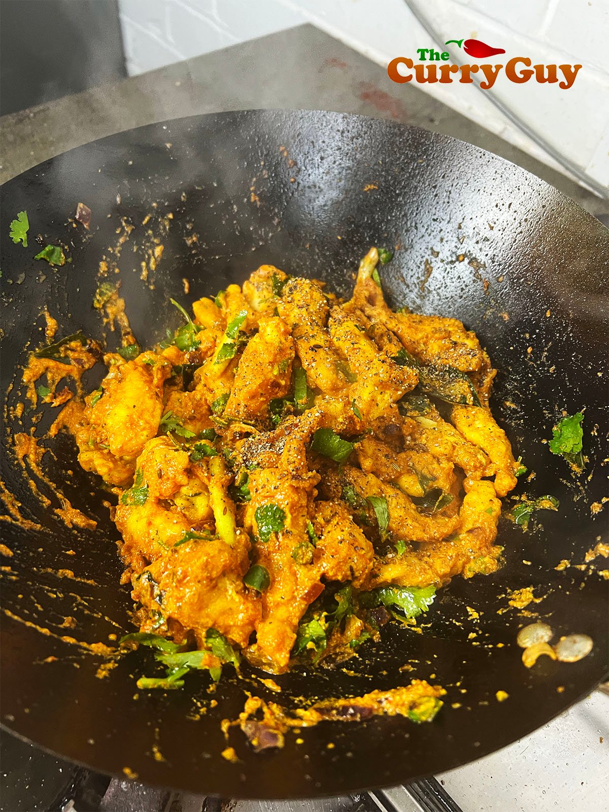 The finished chicken majestic