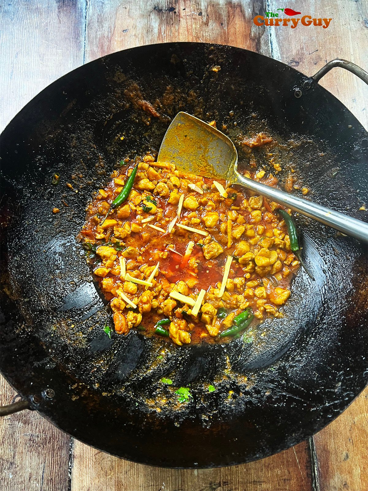 Chicken Keema Karahi