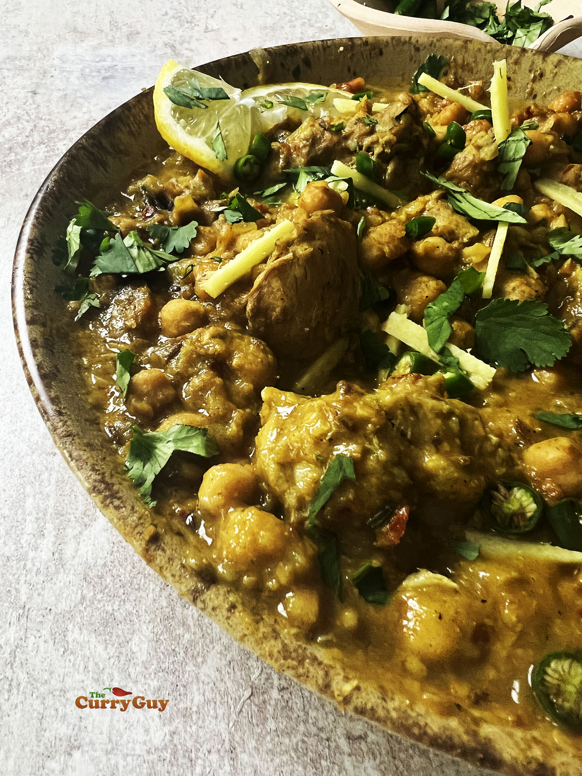 Chicken and chickpea curry