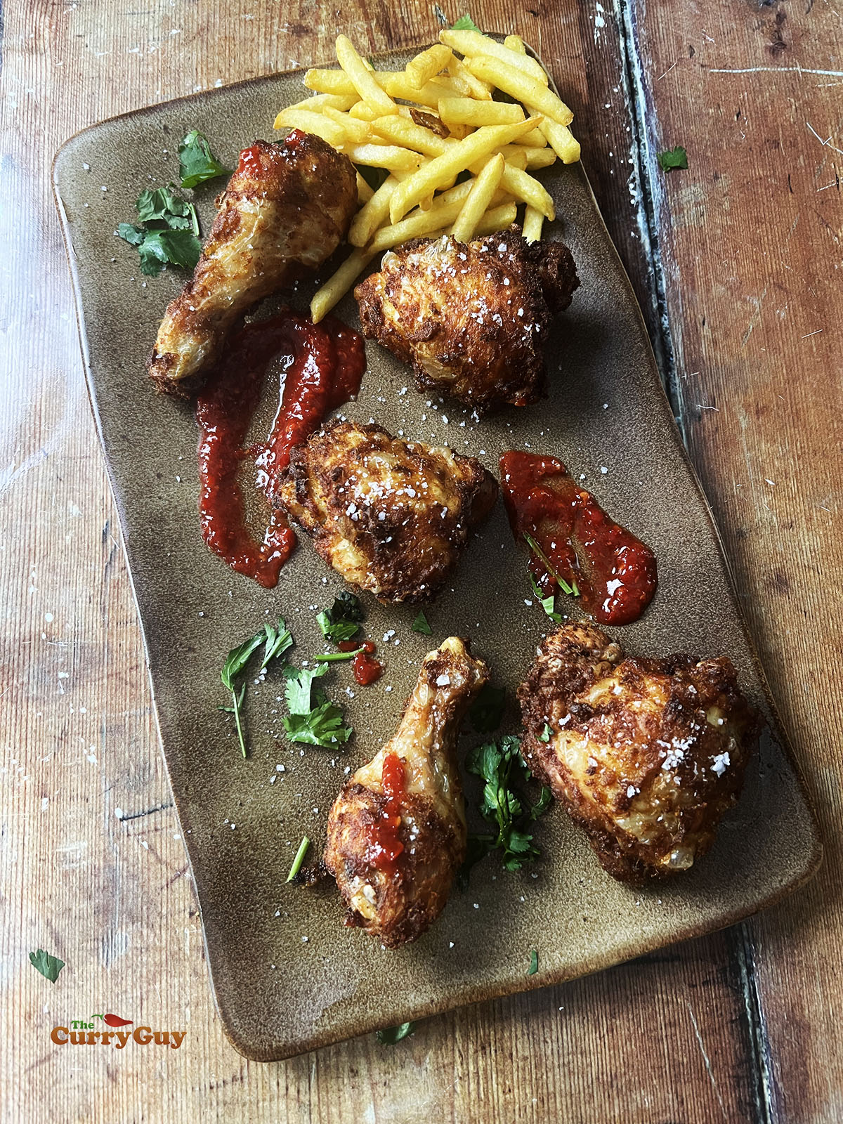 Indonesian fried chicken