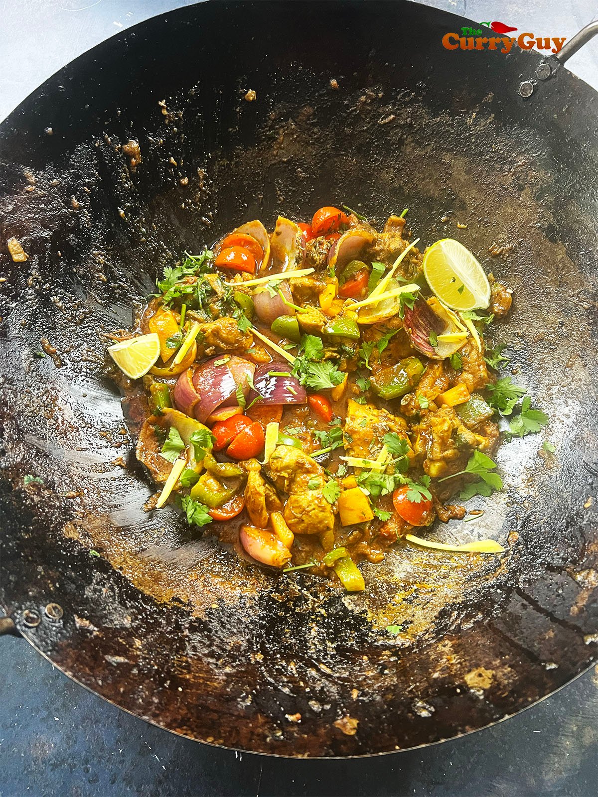 Chicken jalfrezi karahi
