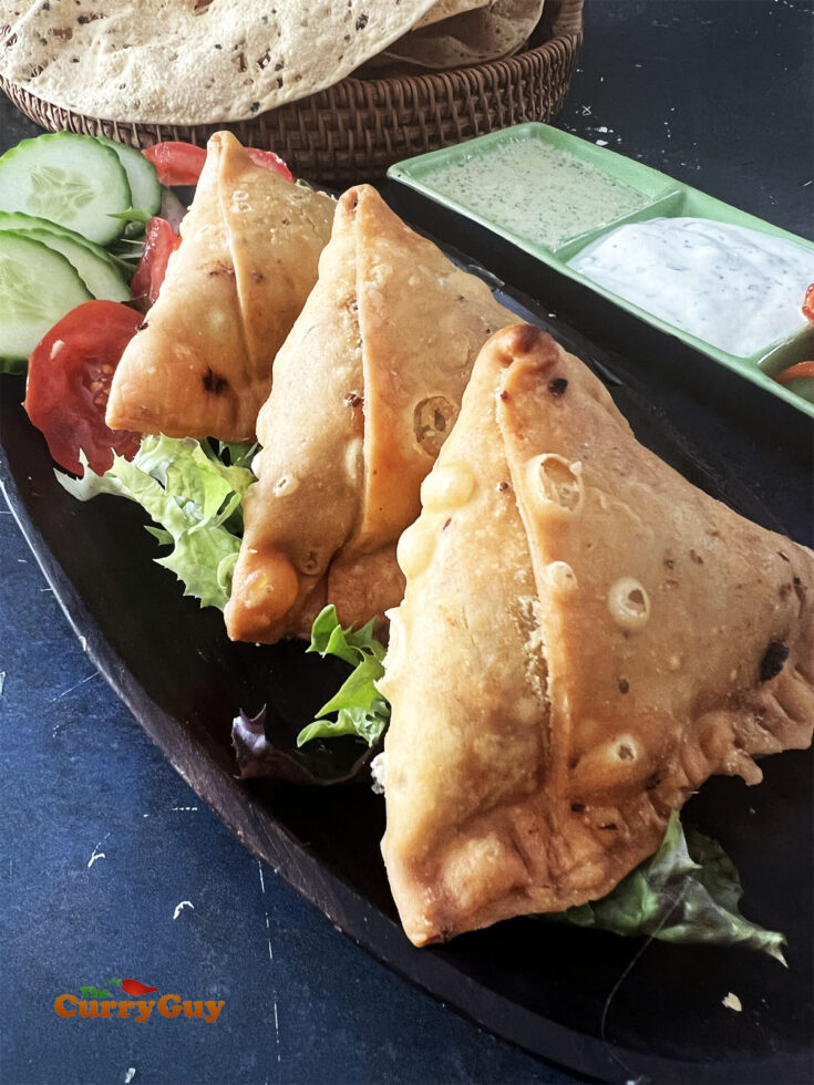 beef samosas