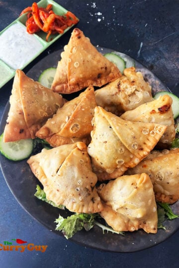 chicken samosas