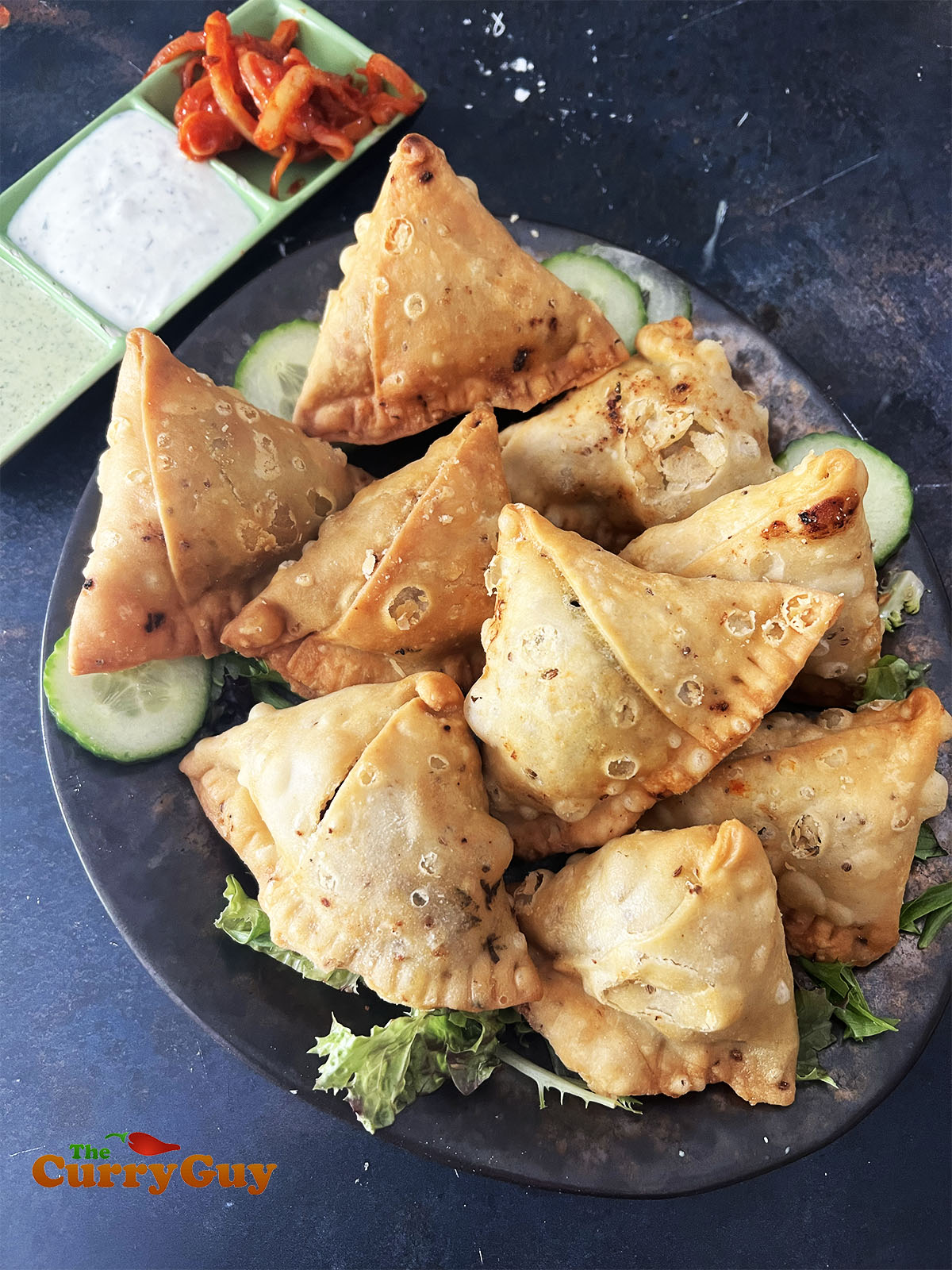 Chicken samosas