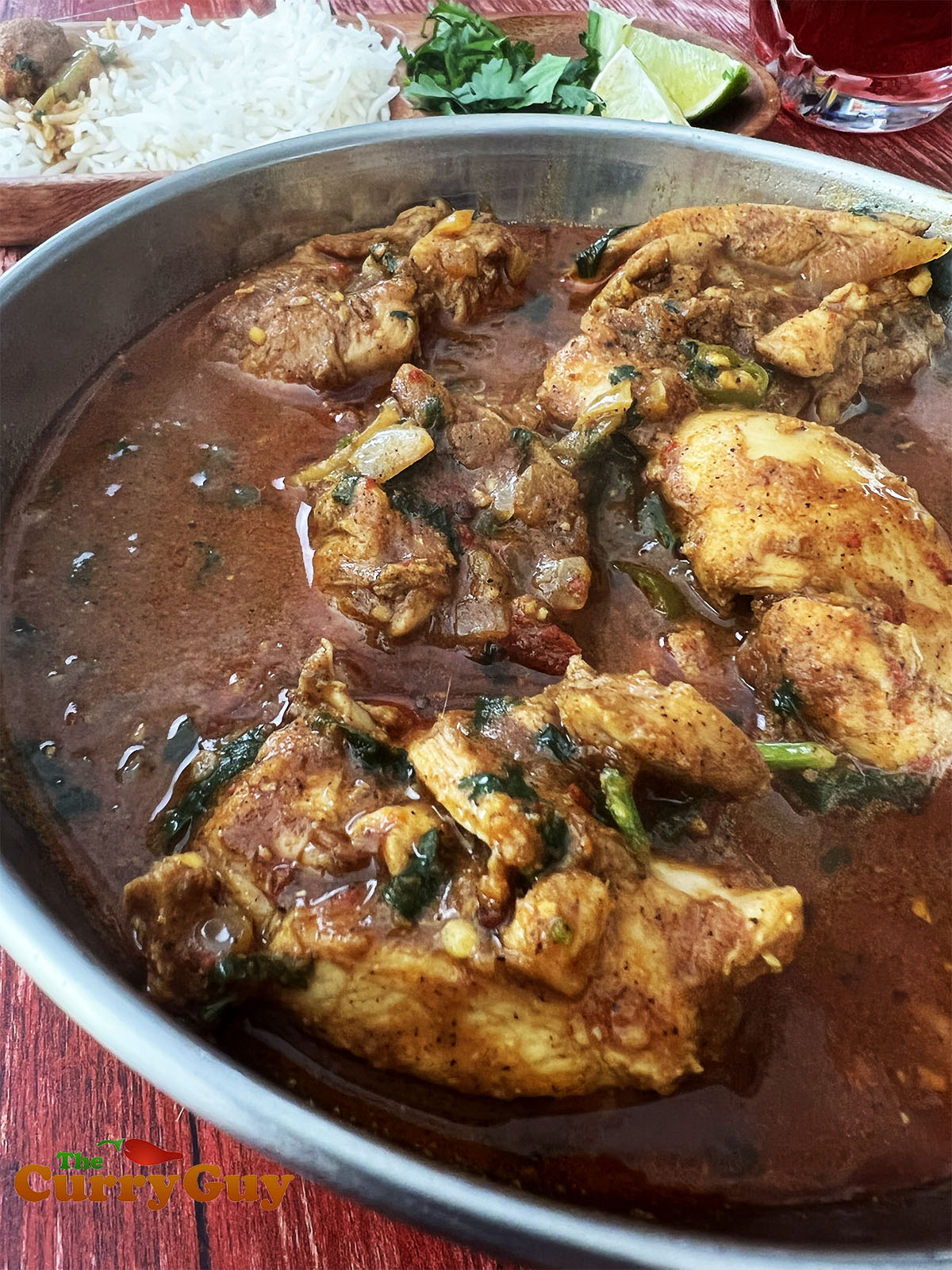 chicken xacuti finished