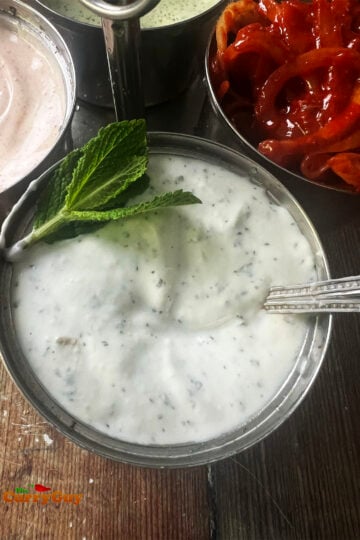 Indian mint sauce