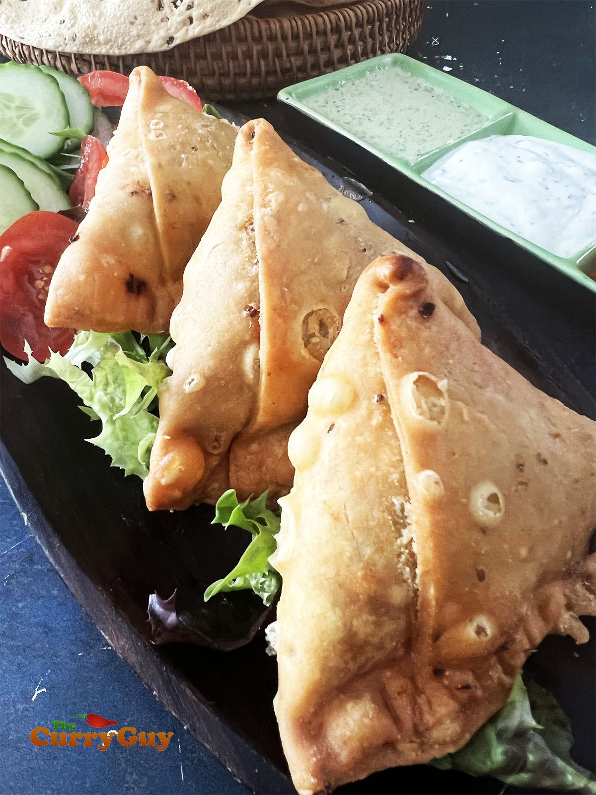 Beef samosas