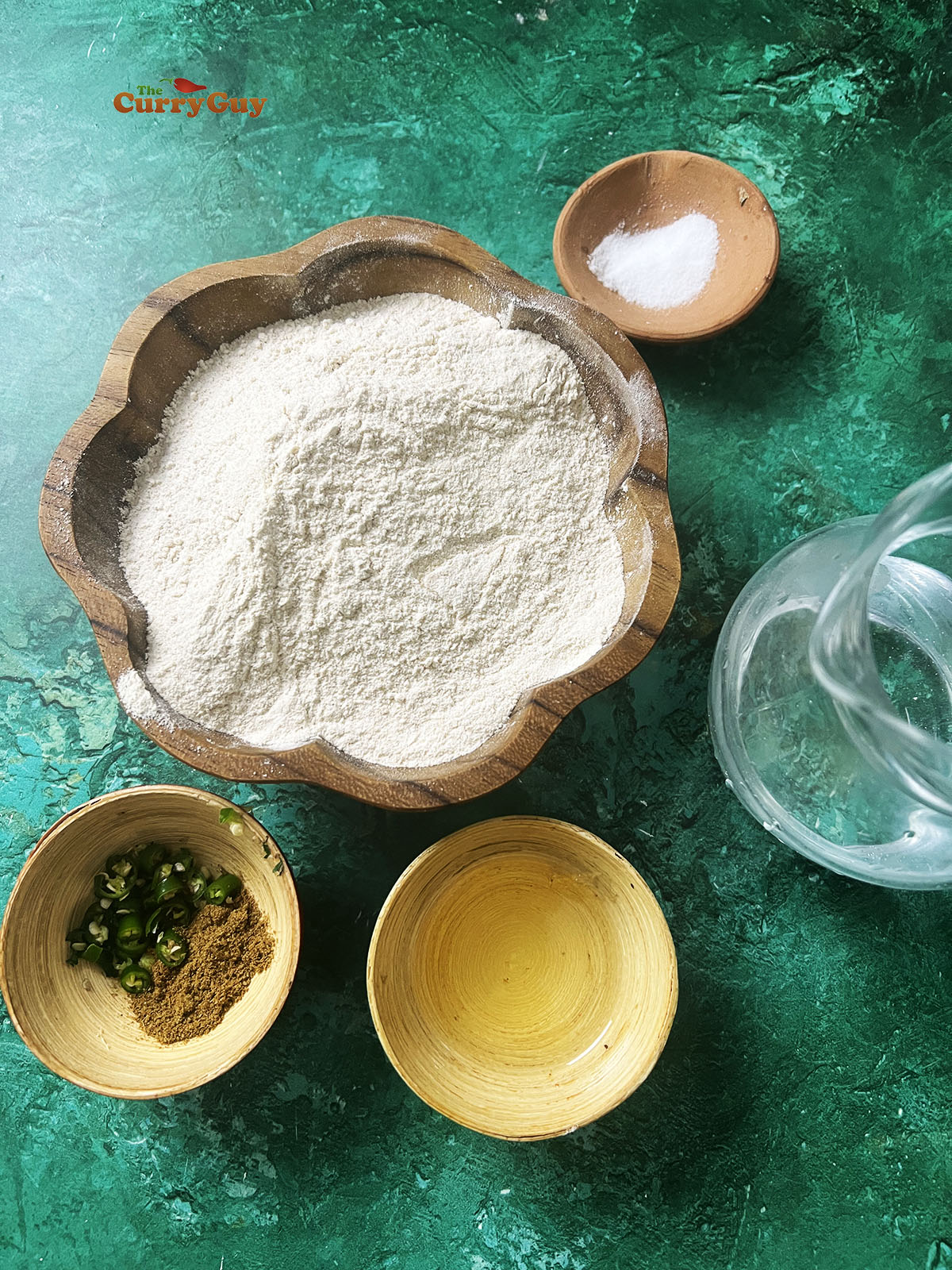 Ingredients for this chapati recipe