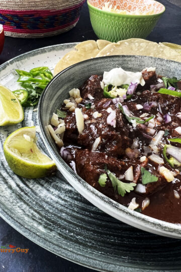 Finished Texas chili