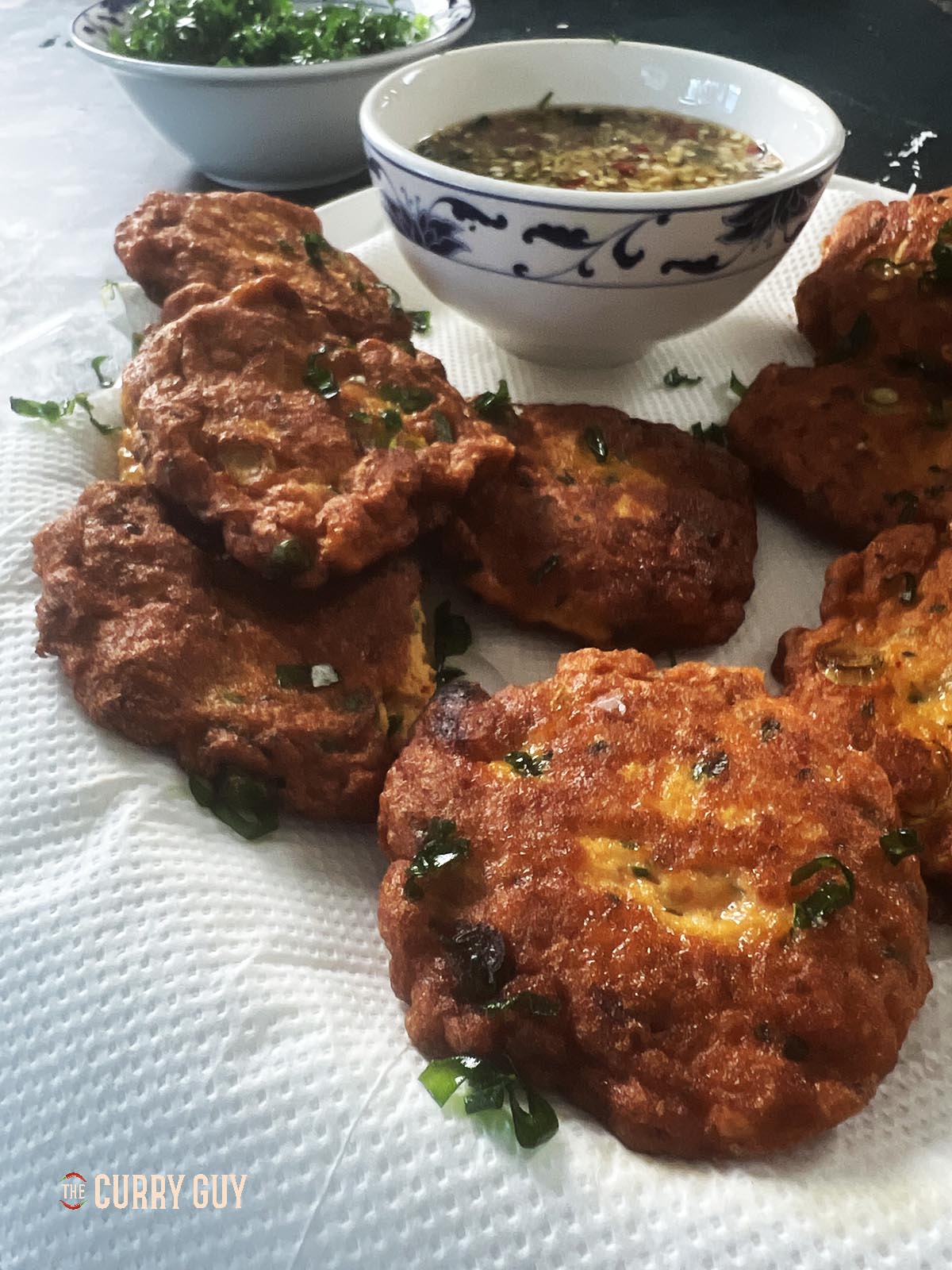 Crispy Thai fish cakes