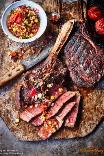 Reverse seared steak