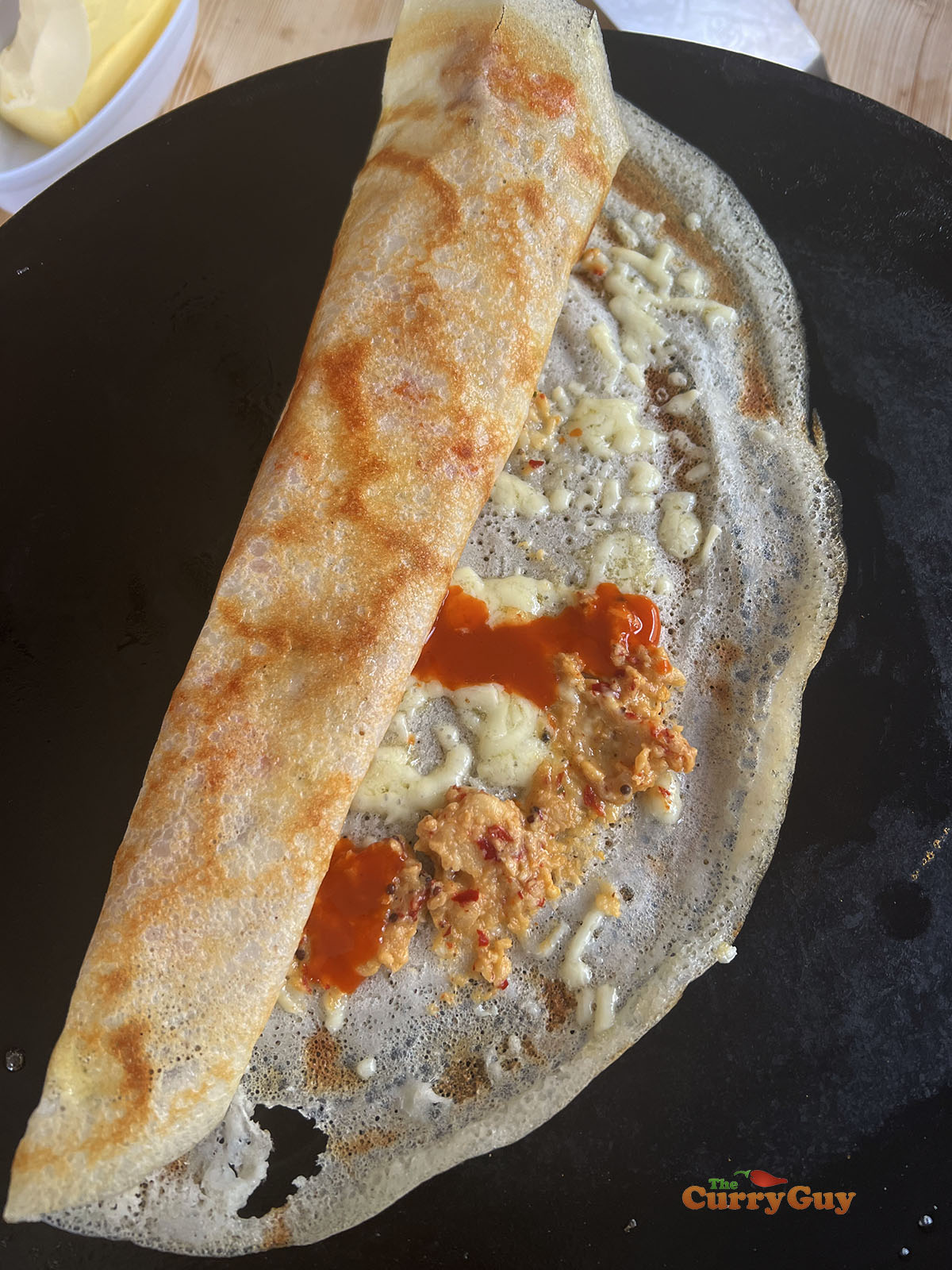 cheese dosa
