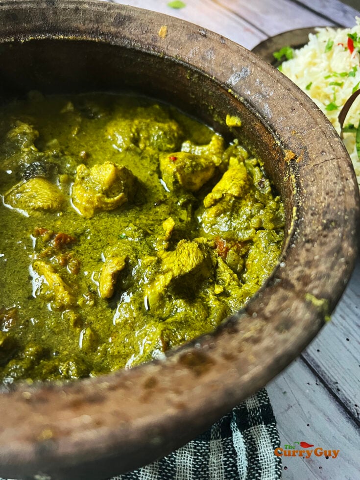 Green chilli chicken