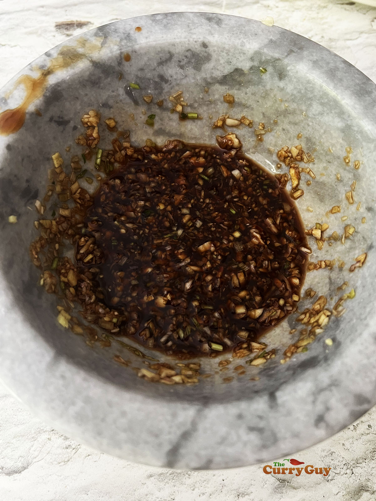 Marinade for the chicken.