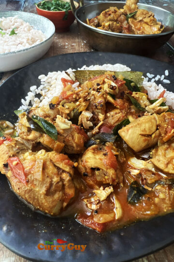 Goan chicken vindaloo curry