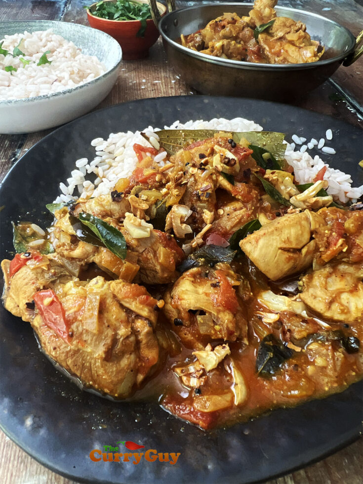 Goan chicken vindaloo curry