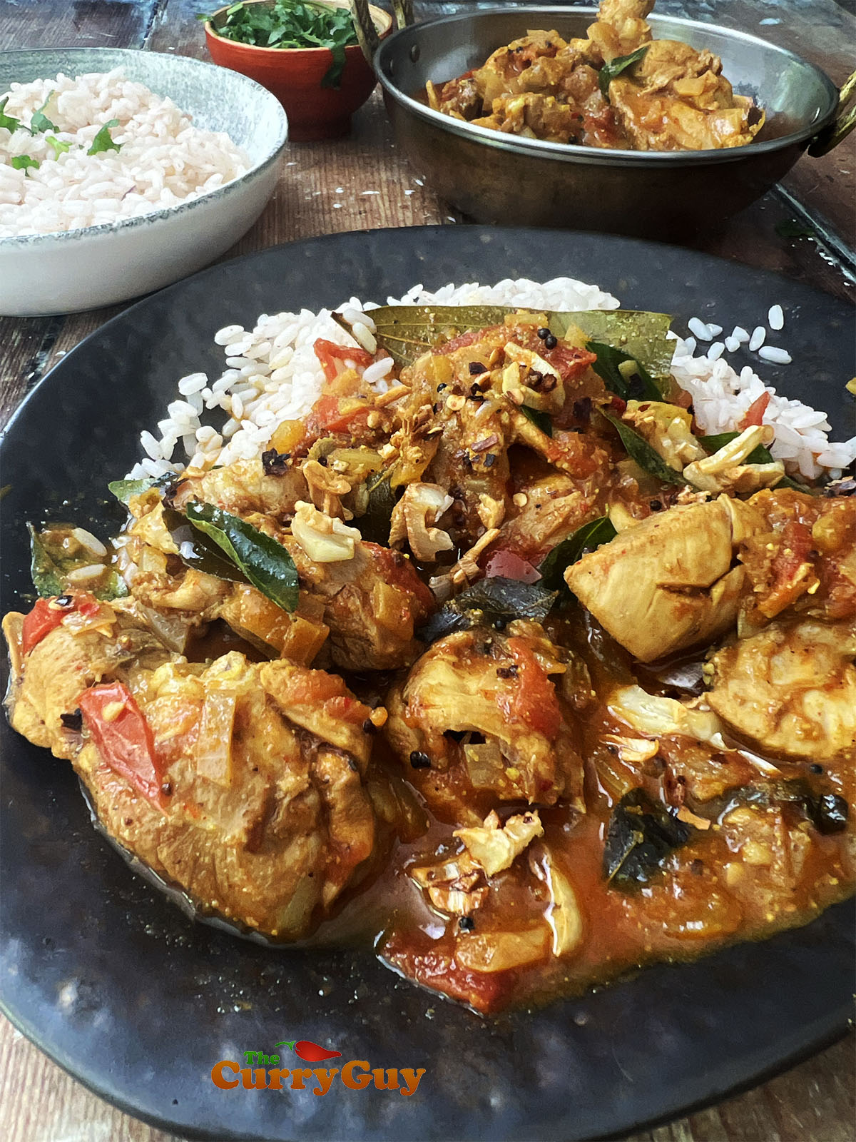 Goan chicken vindaloo curry