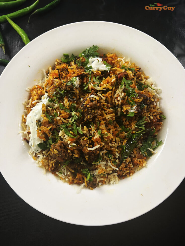 beef biryani