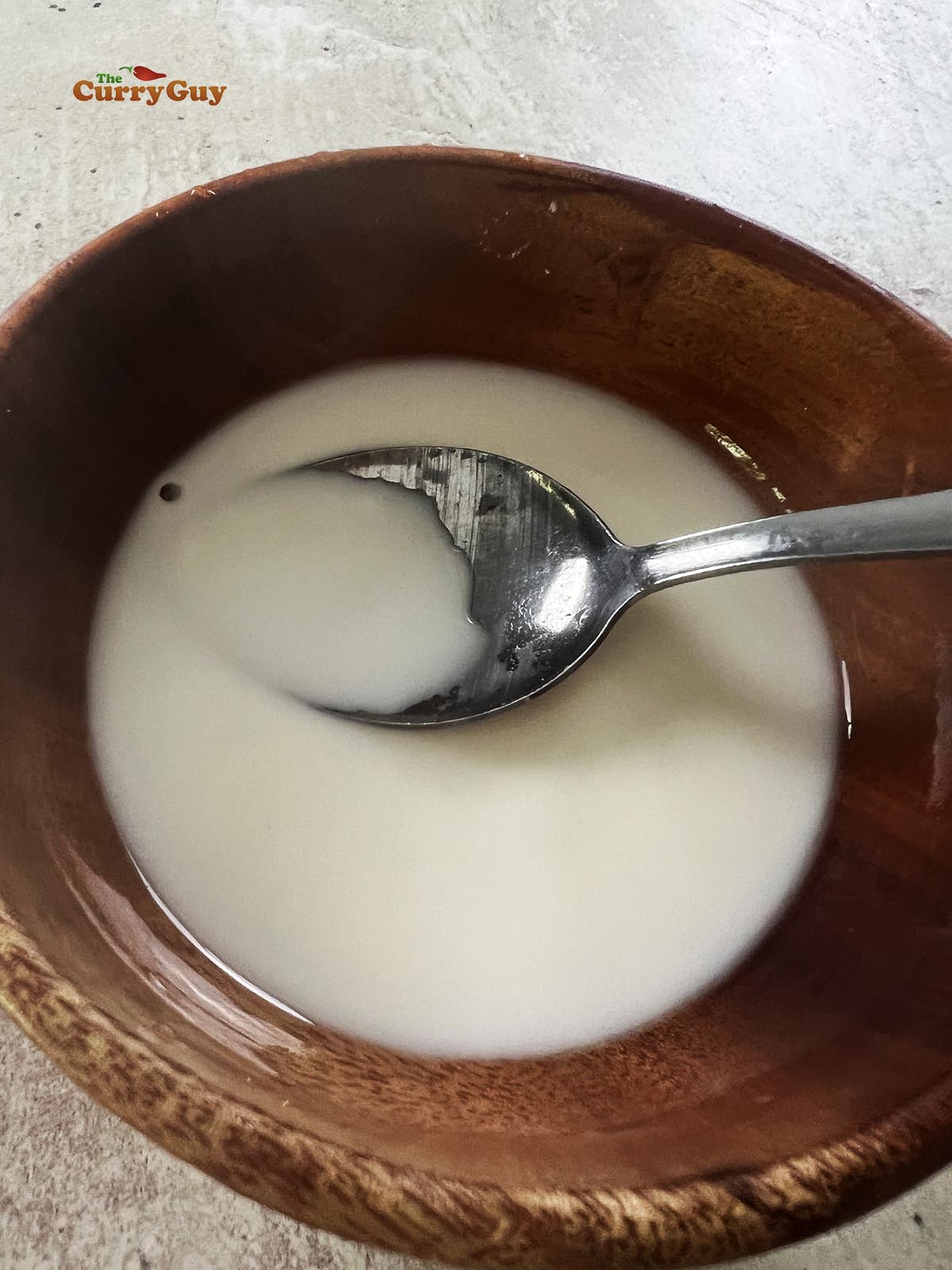 Slurry for the teriyaki sauce